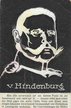 Carte postale "magique" Hindenburg Feldpost 1915, Collections, Enlèvement ou Envoi