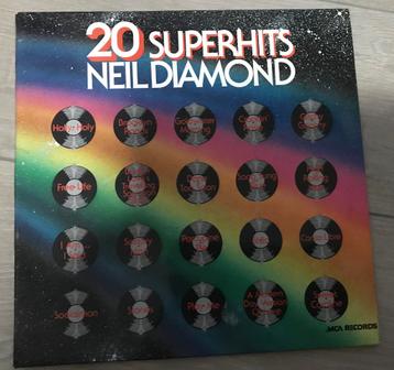 Lp 20 top hits van NEIL DIAMOND beschikbaar voor biedingen