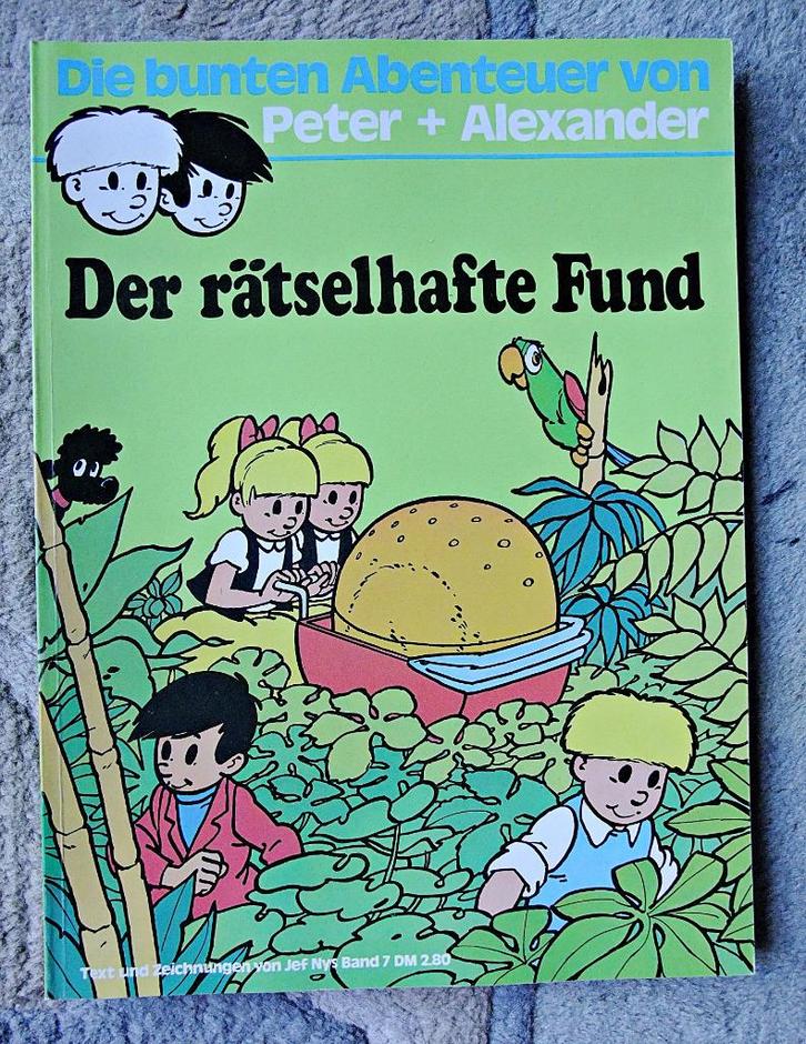 Jommeke Duits: Peter + Alexander 7: Der rätselhafte Fund!, Boeken, Stripverhalen, Eén stripboek, Ophalen of Verzenden