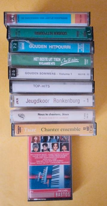 Série 3 : muziekcassetjes beschikbaar voor biedingen