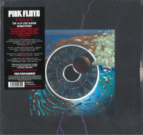 Pink Floyd - Pulse (NIEUW met BOEK) (3345573654), Cd's en Dvd's, Vinyl | Rock, Nieuw in verpakking, Ophalen of Verzenden