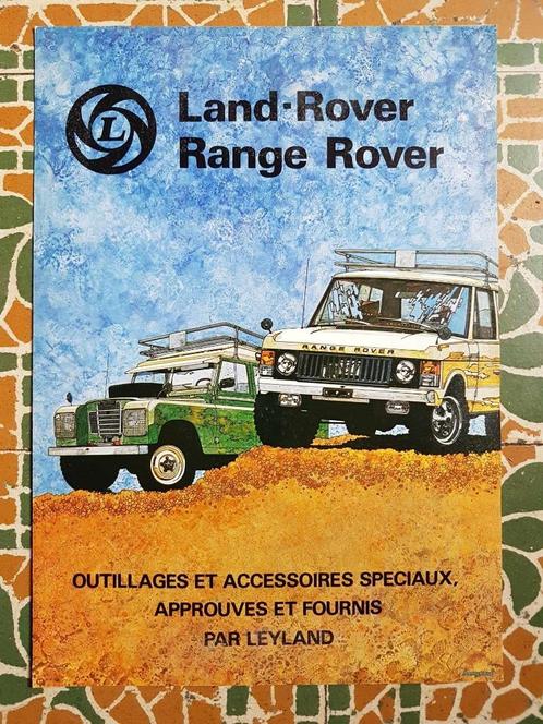 Land-Rover accessoires et outillages spéciaux, vers 1980., Livres, Autos | Brochures & Magazines, Enlèvement ou Envoi