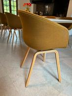 Hay design stoelen okergeel NP 575euro/stoel, Vijf, Zes of meer stoelen, Ophalen, Overige kleuren