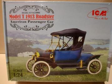 ICM (24001): Ford T-model 1913 Roadster om 1:24