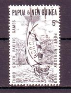 Postzegels Papua Nieuw Guinea ts. nr. 157 en 565, Timbres & Monnaies, Timbres | Océanie, Affranchi, Enlèvement ou Envoi