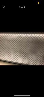 Sol PVC vinyl aluminium strié 2m x 12m, Neuf