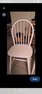 6 Stoelen, Huis en Inrichting, Stoelen, Ophalen, Gebruikt, Wit, Vijf, Zes of meer stoelen