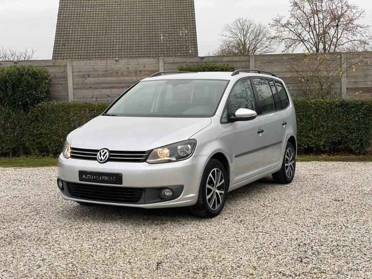 VW Touran/Automaat/1.6TDI/Clima/Cruise/Navi/Garantie/***, Auto's, Volkswagen, Bedrijf, Te koop, Touran, ABS, Airbags, Airconditioning