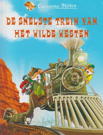 Strip Geronimo Stilton nr. 10 - De snelste trein van het... beschikbaar voor biedingen
