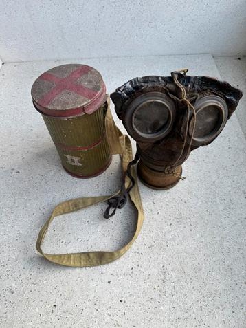 ABBL gasmasker rode kruis, Verzamelen, Militaria | Algemeen, Ophalen of Verzenden