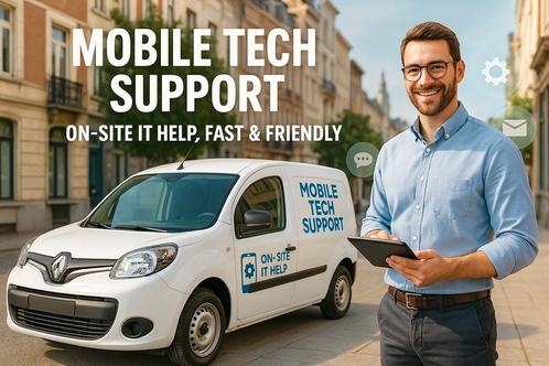 Mobile Tech Support – On-Site IT Help!, Computers en Software, Overige Computers en Software, Ophalen of Verzenden