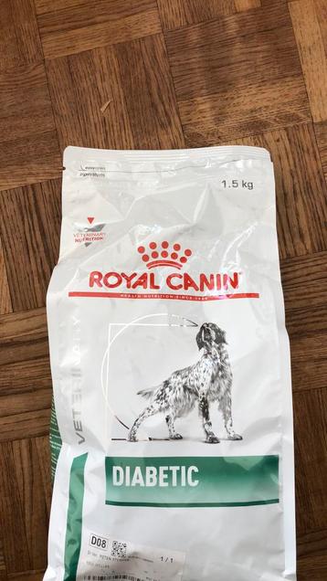 Croquettes chien Royal Canin diabétique 1,5 kg neuf 