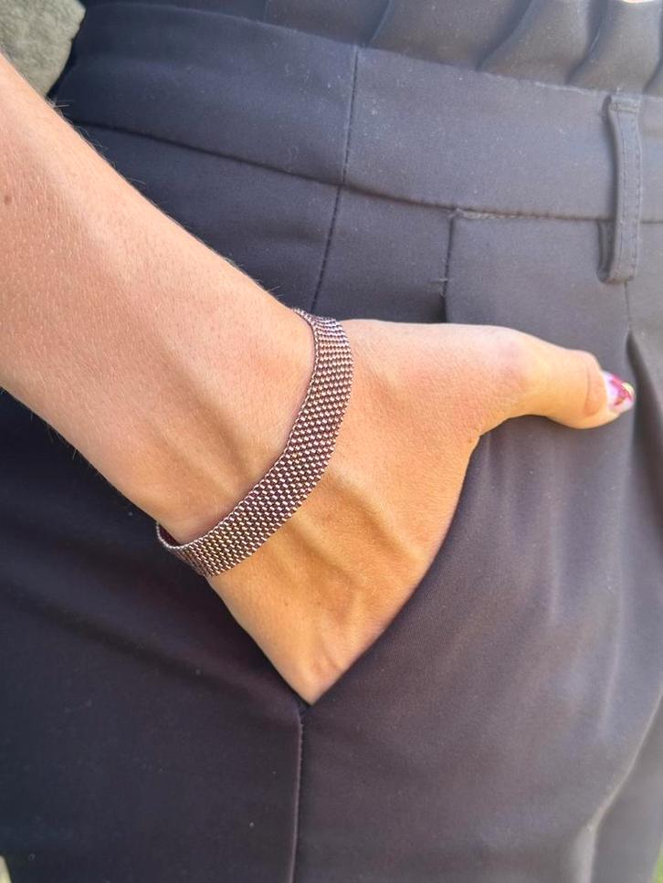 Miyuki kralenarmband, Handtassen en Accessoires, Armbanden, Nieuw, Overige materialen, Roze, Met bedels of kralen, Ophalen of Verzenden