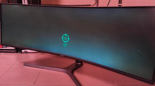 Samsung LC49HG90DMUXEN Zwart (kleine beschadiging rechts), Computers en Software, Monitoren, Gebruikt, DisplayPort, HDMI, IPS