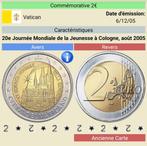 2€ commémorative Vatican 2005, Ophalen, Vaticaanstad, Setje