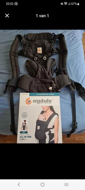 Ergobaby Omni 360 draagzak beschikbaar voor biedingen