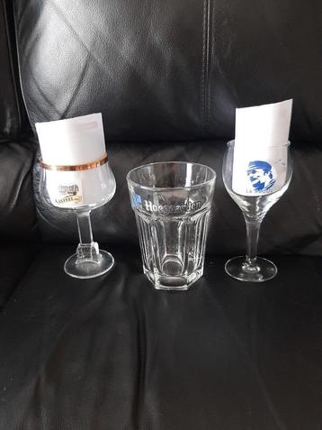 Origineel glas Kasteelbier, Hoegaarden 1l, Raoul beschikbaar voor biedingen