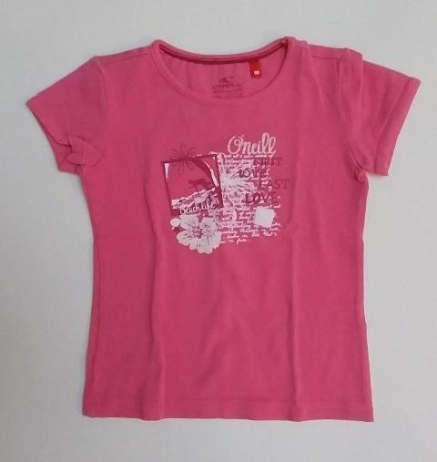 Roze t-shirt van O'Neill - maat 98, Kinderen en Baby's, Kinderkleding | Maat 98, Zo goed als nieuw, Meisje, Shirt of Longsleeve