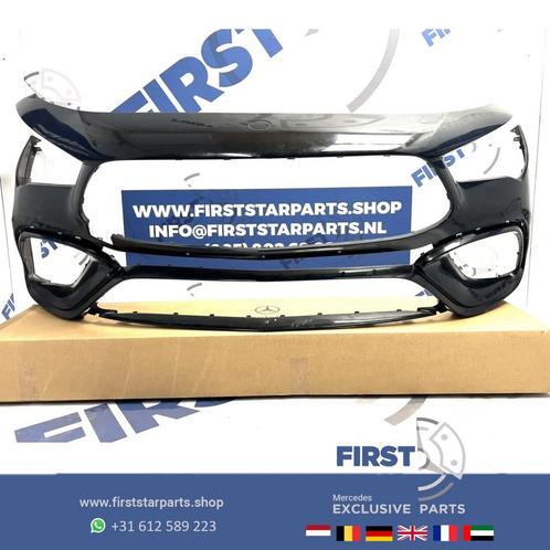 W118 CLA 45 BUMPER C118 CLA45 AMG VOORBUMPER ZWART ORIGINEEL, Auto-onderdelen, Carrosserie, Bumper, Mercedes-Benz, Voor, Gebruikt