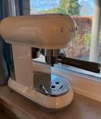 espressomachine smeg beige, Ophalen, Espresso apparaat, Gemalen koffie, Zo goed als nieuw