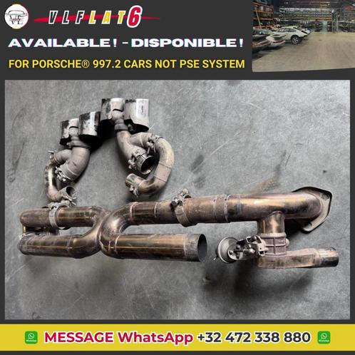 Roestvrijstalen X-pipe demper voor het merk Porsche 997 fase, Auto-onderdelen, Uitlaatsystemen, Oldtimer onderdelen, Porsche, Gebruikt