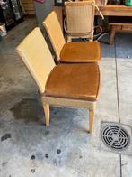 6 rotan stoelen, Ophalen, Gebruikt, Overige kleuren, Riet of Rotan