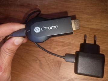 Google Chromecast -om te streamen naar niet-smart flatscreen