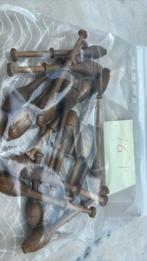 16. Oude spindels voor het maken van kantwerk., Hobby en Vrije tijd, Kantklossen, Ophalen, Gebruikt