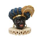 Zwarte Piet Head -Sinterklaas beeld Hoogte 50 cm, Diversen, Sinterklaas, Nieuw, Ophalen of Verzenden