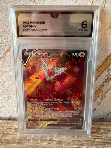 Rotom V (Lost Origin #177, 2022) beschikbaar voor biedingen