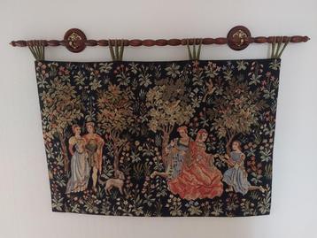 gobelin/wandtapijt/tapisserie wol 63 x 91 cm beschikbaar voor biedingen