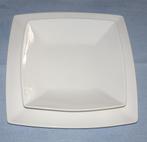 Set vierkante borden “l’Art de la table”, Huis en Inrichting, Keuken | Servies, Ophalen, Nieuw, Bord(en), Effen