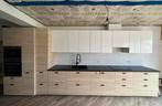IKEA GLANS KEUKEN (3 jaar) + 5 ELECTRO + GEDEMONTEERD, Ophalen, Zo goed als nieuw, Wit, Hout