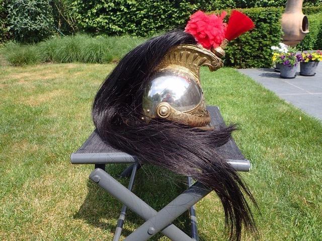 Casque de cuirassier français de la Garde républicaine, Collections, Objets militaires | Général, Armée de terre, Enlèvement