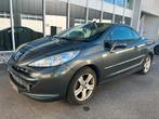 Peugeot 207cc 1.6 HDI Cabrio in goede staat, Auto's, Euro 5, Stof, Zwart, Cabriolet