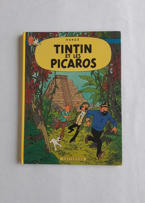 Strip Tintin et les Picaros van Hergé, Casterman EO 1976 C1, Verzamelen, Stripfiguren, Gebruikt, Boek of Spel, Kuifje, Ophalen of Verzenden