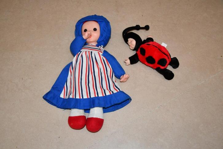 Twee knuffels om van te houden, Kinderen en Baby's, Speelgoed | Knuffels en Pluche, Zo goed als nieuw, Overige typen, Ophalen of Verzenden