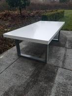 Table de salon rectangulaire avec pieds en métal, Ophalen, Rechthoekig, Metaal