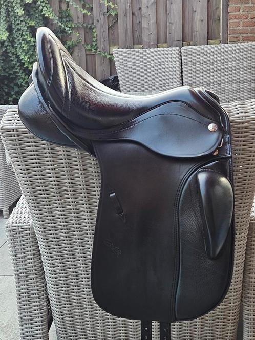 Selle ZALDI  17, Animaux & Accessoires, Chevaux & Poneys | Selles, Comme neuf, Enlèvement ou Envoi