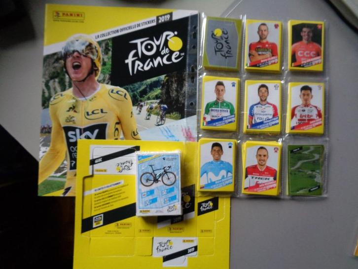 PANINI TOUR DE FRANCE 2019 wielrenners VOLLEDIGE LOSSE SET, Hobby en Vrije tijd, Stickers en Plaatjes, Nieuw, Verzenden