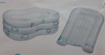Baignoire + matelas à langer gonflables beschikbaar voor biedingen