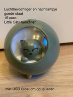 Luchtbevochtiger en nachtlampje babykamer Little cat, Ophalen of Verzenden, Zo goed als nieuw, Overige typen, Overige merken