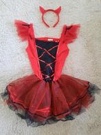 Carnaval kostuum duivel maat 146, Kinderen en Baby's, Ophalen of Verzenden, Gebruikt, 146 t/m 152, Meisje