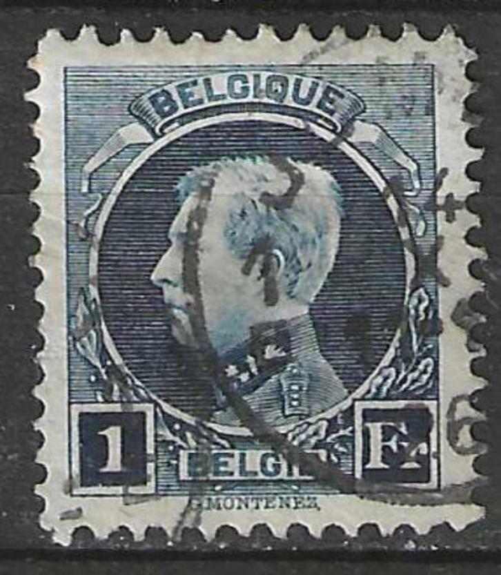 Belgie 1921/1927 - Yvert/OBP 215 - Koning Albert I (ST), Postzegels en Munten, Postzegels | Europa | België, Gestempeld, Koninklijk huis