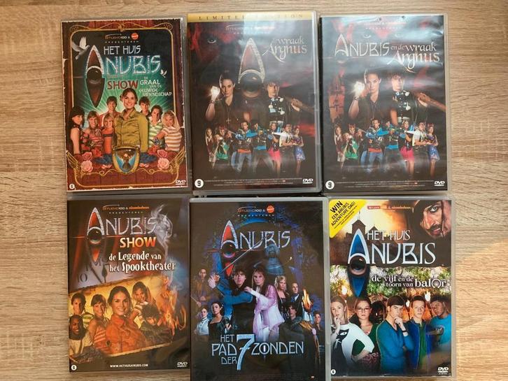 Lot Dvd's Het Huis Anubis, Cd's en Dvd's, Dvd's | Kinderen en Jeugd, Zo goed als nieuw, Film, Overige genres, Alle leeftijden