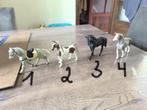 4 Schleich-paarden, Kinderen en Baby's, Speelgoed | Actiefiguren, Ophalen of Verzenden, Zo goed als nieuw