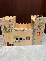 Houten ridder kasteel, Enlèvement, Comme neuf, Maison de poupées