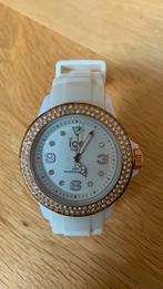 Horloge dames Ice Watch,wit met Swarovski steentjes,perfecte, Comme neuf, Autres marques, Avec strass, Montre-bracelet