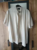 Heren hemd met korte mouwen, Overhemd, Beige, Zo goed als nieuw, C&A