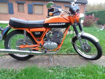 zundapp ks 125, 125 cm³, Sport, 1 cylindre